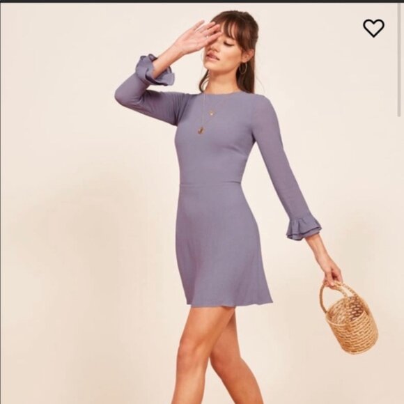 Reformation Finch Dress (Orchid) - Picture 1 of 1